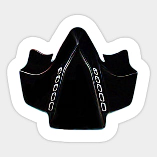 motocross facemask Sticker